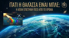 Γιατί η Θάλασσα Είναι Μπλε; Η Απλή Επιστήμη Πίσω από το Χρώμα