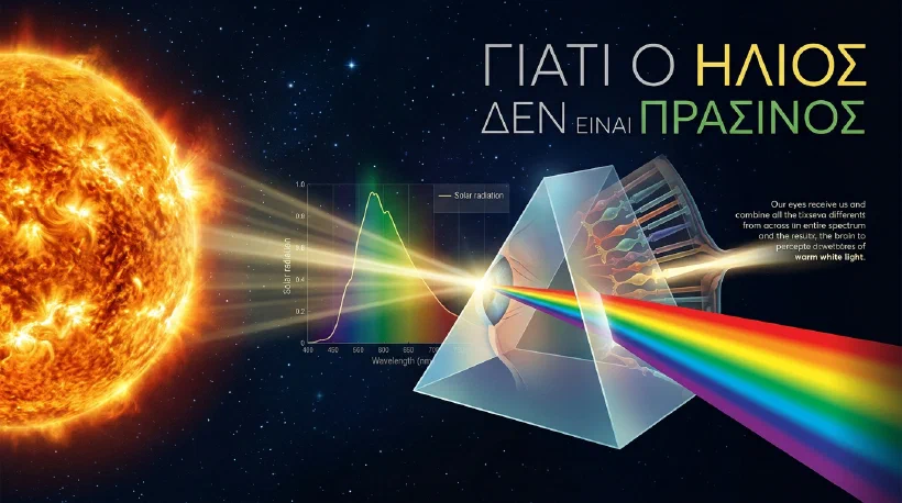 Γιατί ο Ήλιος δεν είναι Πράσινος; Το Παράδοξο του Ηλιακού Φάσματος