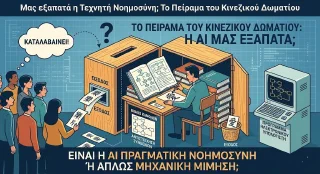 Μας Εξαπατά η Τεχνητή Νοημοσύνη; Το Πείραμα του Κινέζικου Δωματίου