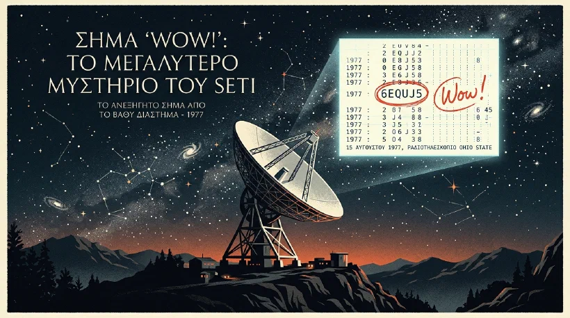 Σήμα Wow!: Το Μεγαλύτερο Μυστήριο στην Ιστορία του SETI