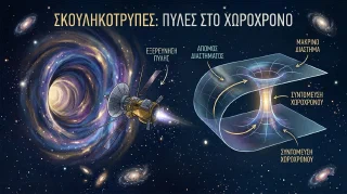 Σκουληκότρυπες: Η Επιστήμη Πίσω από τις Πύλες του Χωροχρόνου